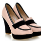 Women Chunky Heel Pumps Platform Shoes High Heels  9773