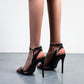 Women Ankle Strap High Heel Stiletto Sandals