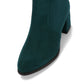 Round Toe Suede Women's Slim Tall Boots