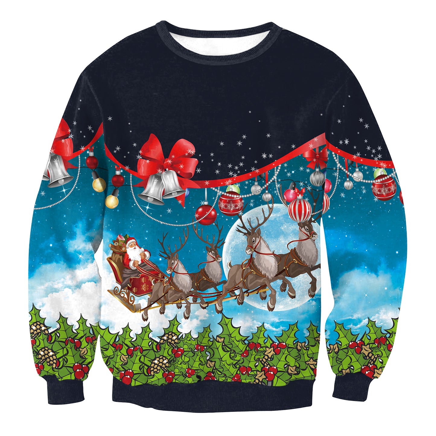 Christmas Loose Long-sleeved Couple Sweater