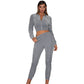 Womens Velvet Sportswear Two-piece Suit