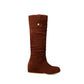 Women's Suede Tall Boots Shoes Woman