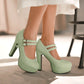 Women Platform Pumps High Heels Dress Shoes