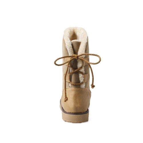 PU Leather Women's Snow Boots