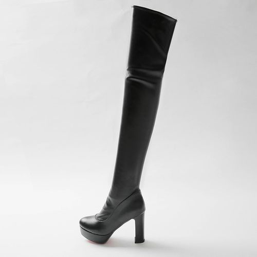 Women High Heels Platform Thigh High Boots