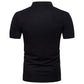 Men's Split Joint Short Sleeves T-shirt