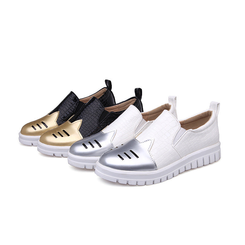 Girls Loafers Flat Shoes – Shoeu
