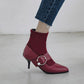 Women High Heels Stiletto Short Boots
