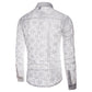 Men's Lace Solid Color Fashion Design Long Sleeves Turndown Shirts