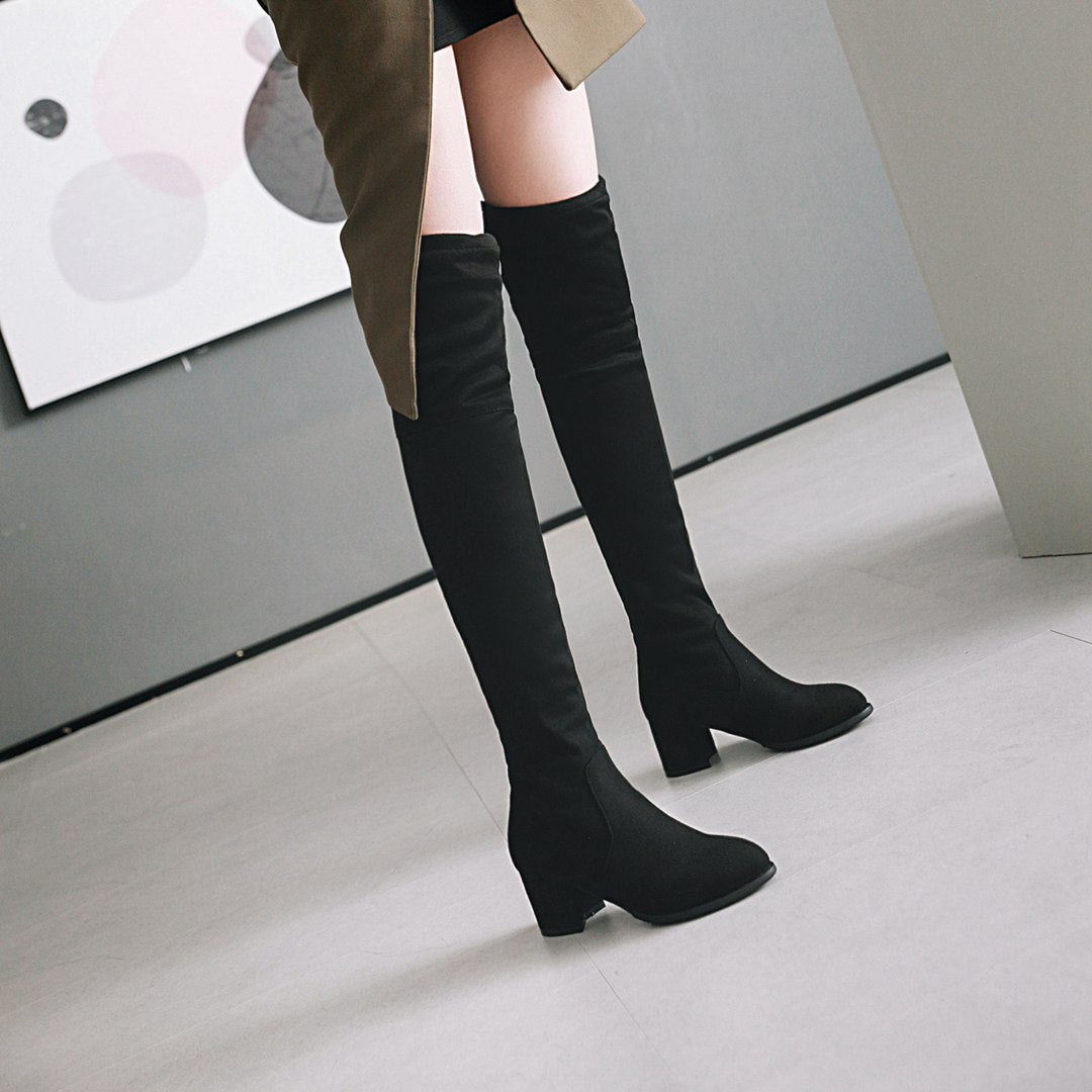 Tall Boots Winter Shoes for Woman 5199