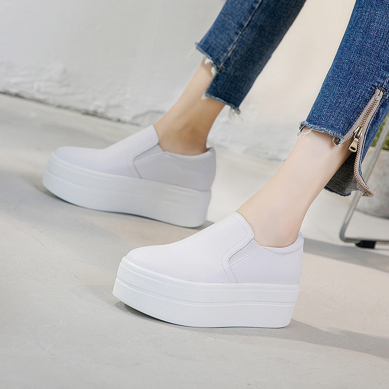 Women's Thick-soled Platform Wedges Casual Shoes
