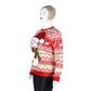 Snowman Print Comfortable Warm Round Neck Long-sleeved Sweater