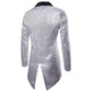 Men's Sequin Tuxedo Lapel Suits Costumes