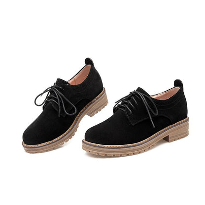 Girls's Lace Up Casual Low Heeled Shoes