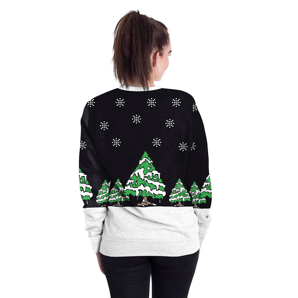 Christmas Round Neck Pullover Couple Sweater
