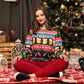 Christmas Casual Round Neck Long Sleeve Couple Sweater