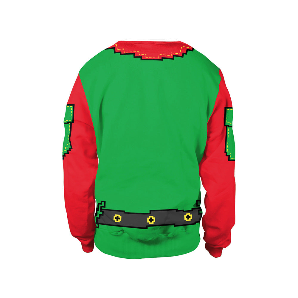 Christmas Pullover Round Neck Couple Sweater