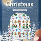 Christmas Print Pullover Round Neck Couple Sweater