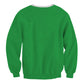 Couples Green Round Neck Long-sleeved Sweater Couple Christmas