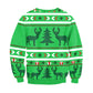 Couple Christmas Round Neck Sweater Long Sleeve Loose Sweater
