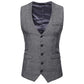 Men's Woollen Single Breasted Tougah Guy Suit Vest