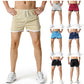 Flexible Elasticity Drawstring  Breathable Sweat Running Trainning Shorts
