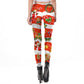 Christmas Pattern Outer Wear Leggings Tights