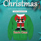 Couples Green Round Neck Long-sleeved Sweater Couple Christmas