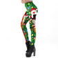 Christmas Outer Wear Was Thin Pants Leggings Tights