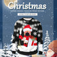 Christmas Dog Santa Claus Pullover Crew Neck Couple Sweater