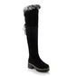 Women Thick Soled Over the Knee Boots