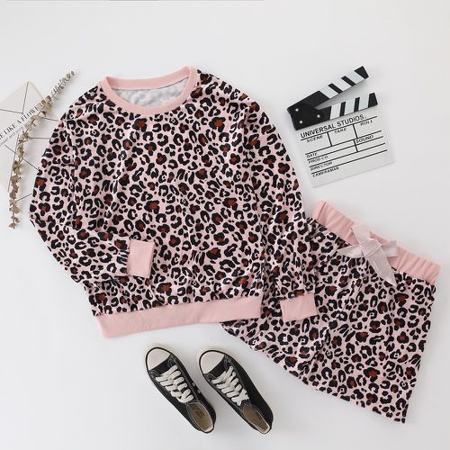 Women Velvet Leopard Print Long-sleeved Tops Shorts Home 2pcs Suit