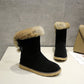 Round Toe Women's Snow Boots