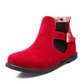 Round Toe Ankle Boots Women Flats Shoes Fall|Winter